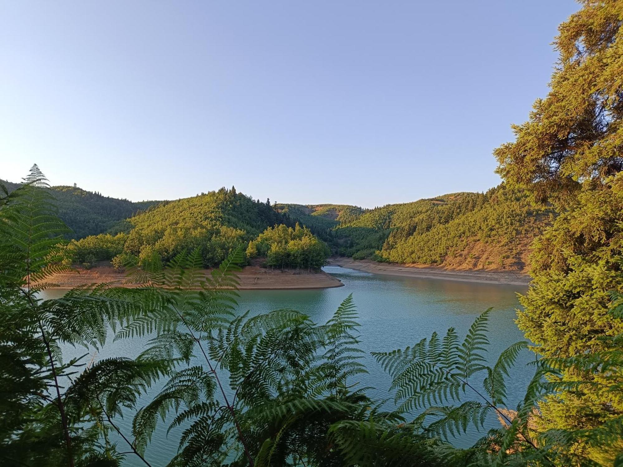 Πανδοχείο Λίμνης Πλαστήρα Hotel Kasztaniá Kültér fotó